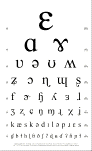 Eye chart