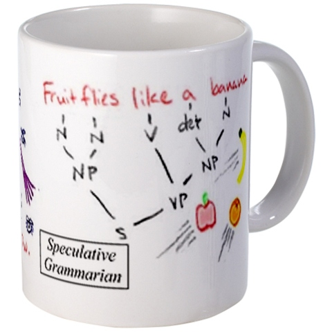 Fruit flies like a banana mug
