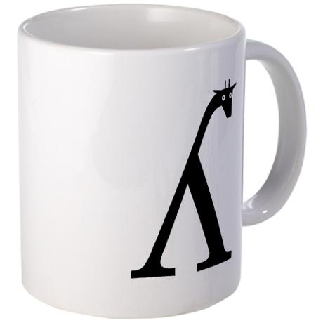 Palatal lateral approximant giraffe mug