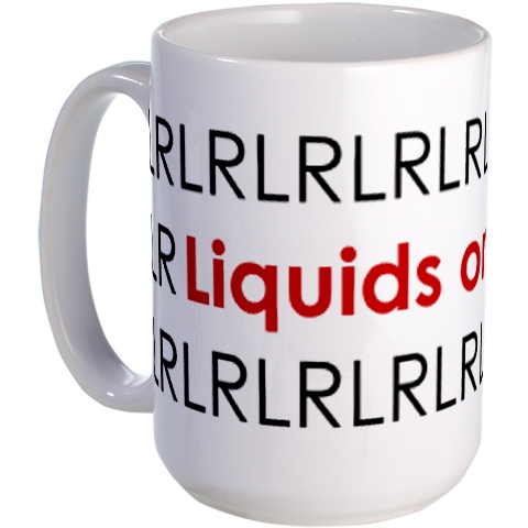 Liquids only mug