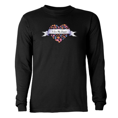 I love my linguist long-sleeved T-shirt