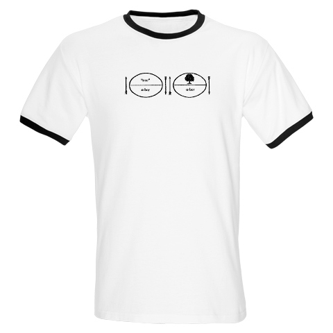 Sign, signifier, signified T-shirt