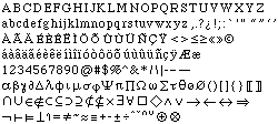 LogicTimes character set (3k)